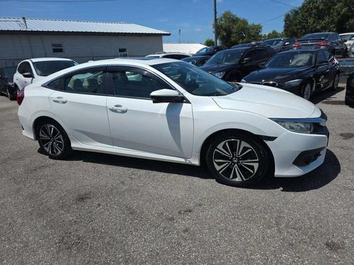 White Orchid Pearl 2016 Honda Civic EX-L