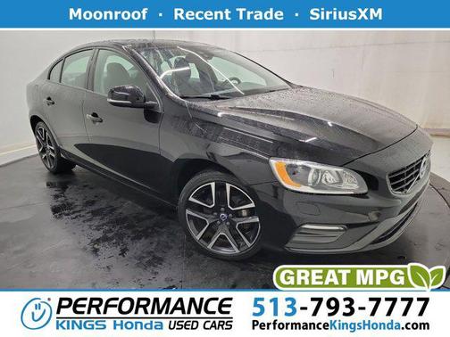 Onyx Black Metallic 2018 Volvo S60 T5 Dynamic