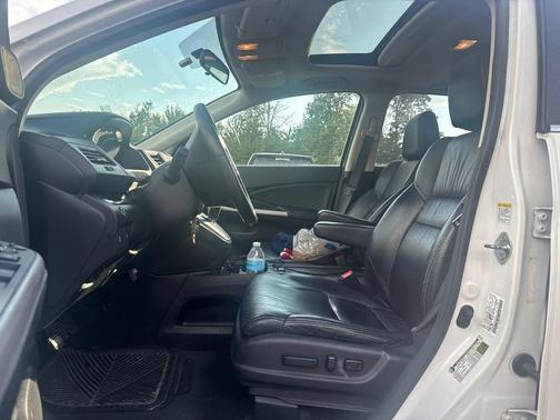 White Diamond Pearl 2014 Honda CR-V EX-L