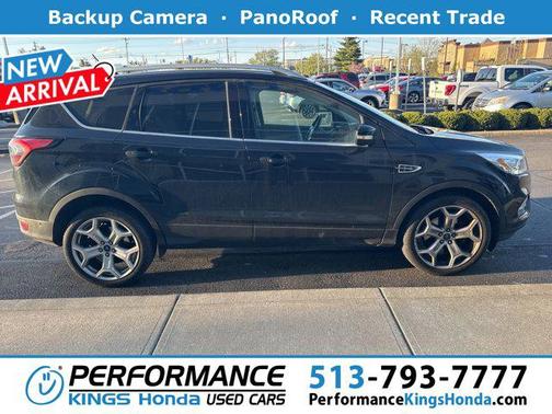 Shadow Black 2018 Ford Escape Titanium