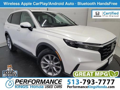 Platinum White Pearl 2023 Honda CR-V EX-L AWD