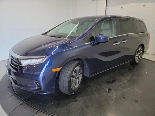 Obsidian Blue Pearl 2023 Honda Odyssey Touring