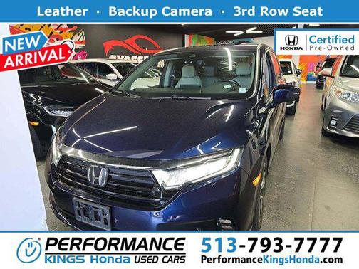 Obsidian Blue Pearl 2023 Honda Odyssey Touring
