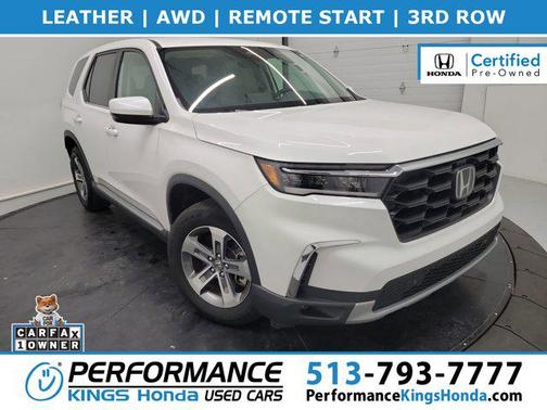 Platinum White Pearl 2025 Honda Pilot EX-L