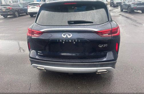 Hermosa Blue 2022 INFINITI QX50 AUTOGRAPH AWD