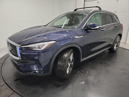 Hermosa Blue 2022 INFINITI QX50 AUTOGRAPH AWD