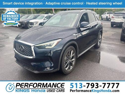 Hermosa Blue 2022 INFINITI QX50 AUTOGRAPH AWD