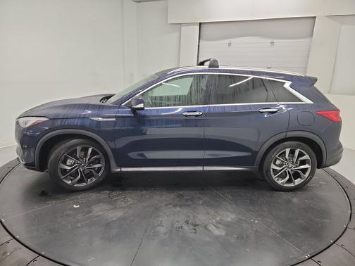 Hermosa Blue 2022 INFINITI QX50 AUTOGRAPH AWD