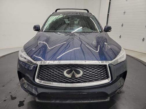 Hermosa Blue 2022 INFINITI QX50 AUTOGRAPH AWD