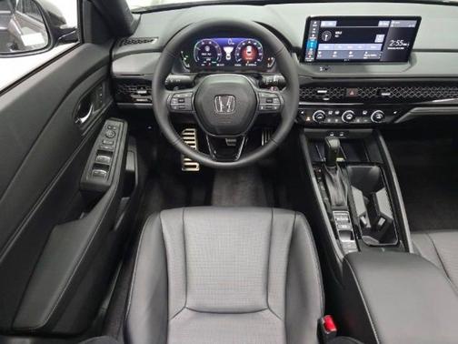 Solar Silver Metallic 2025 Honda Accord Hybrid Sport-L
