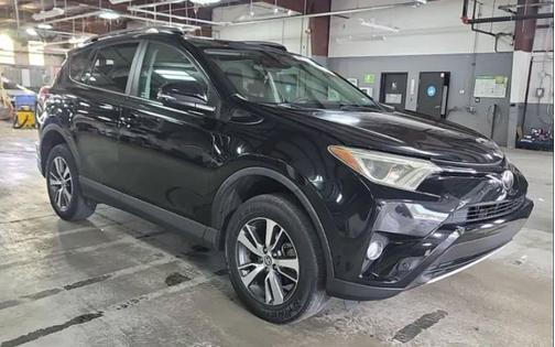 Black 2018 Toyota RAV4 XLE
