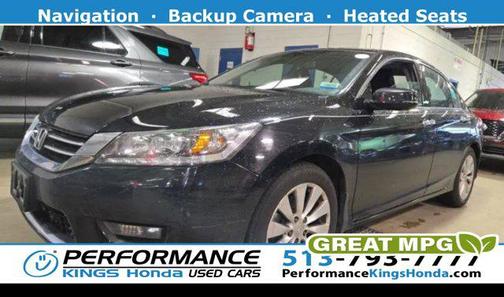 Crystal Black Pearl 2014 Honda Accord Touring