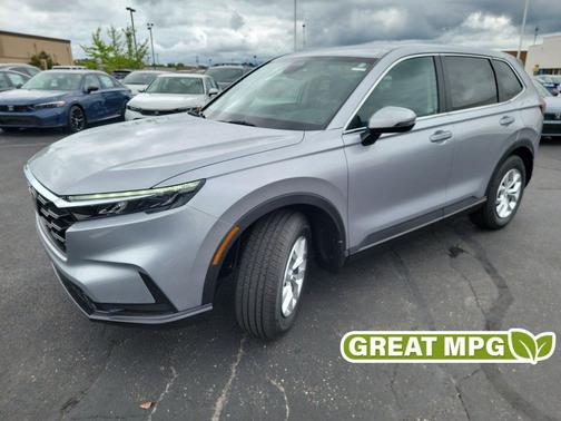 Solar Silver Metallic 2026 Honda CR-V LX AWD