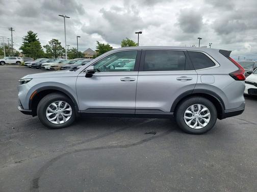 Solar Silver Metallic 2026 Honda CR-V LX AWD