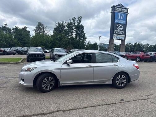 Alabaster Silver Metallic 2013 Honda Accord LX
