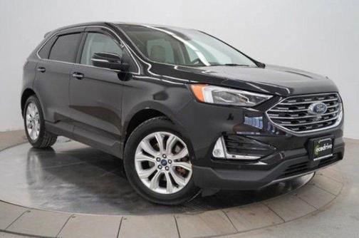 Agate Black 2020 Ford Edge Titanium