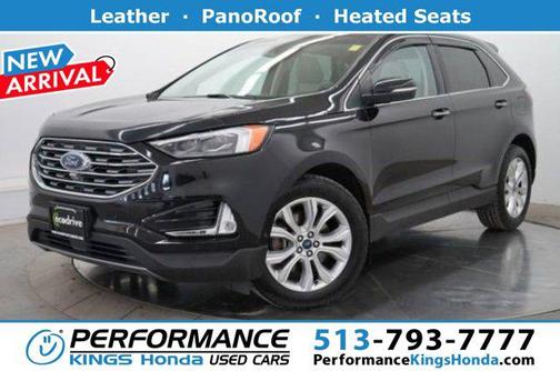 Agate Black 2020 Ford Edge Titanium
