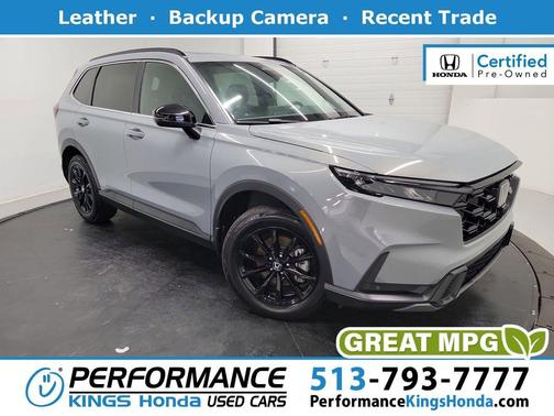Urban Gray Pearl 2025 Honda CR-V Hybrid Sport AWD