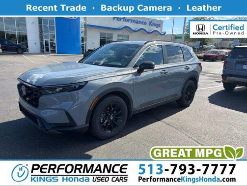 Urban Gray Pearl 2025 Honda CR-V Hybrid Sport AWD