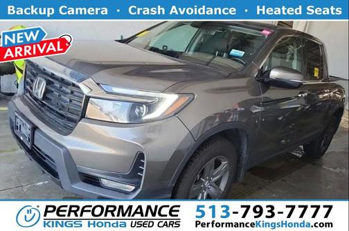 Gray 2022 Honda Ridgeline RTL-E