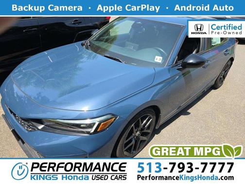 Blue Lagoon Pearl 2025 Honda Civic Sport