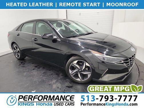 Phantom Black 2021 Hyundai ELANTRA Limited