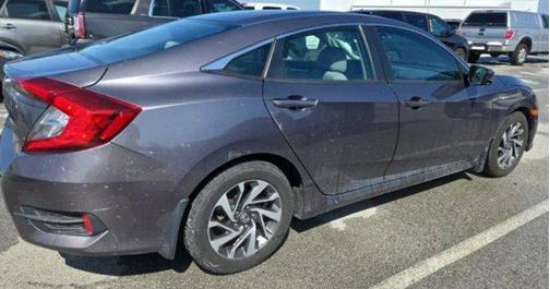 Modern Steel Metallic 2016 Honda Civic EX