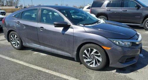 Modern Steel Metallic 2016 Honda Civic EX
