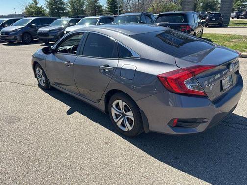 Modern Steel Metallic 2016 Honda Civic LX