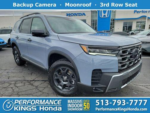 Sonic Gray Pearl 2026 Honda Pilot TrailSport