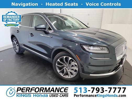Flight Blue Metallic Clearcoat 2022 Lincoln Nautilus Reserve