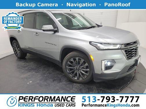 Sterling Gray Metallic 2023 Chevrolet Traverse RS
