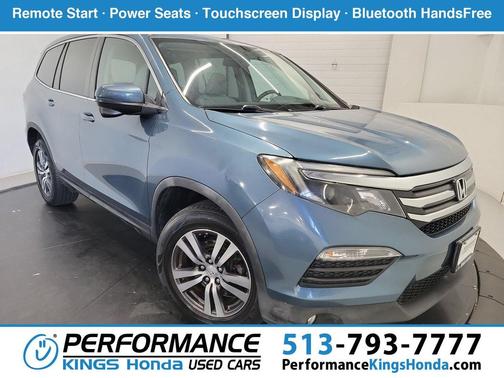 Blue 2016 Honda Pilot EX-L