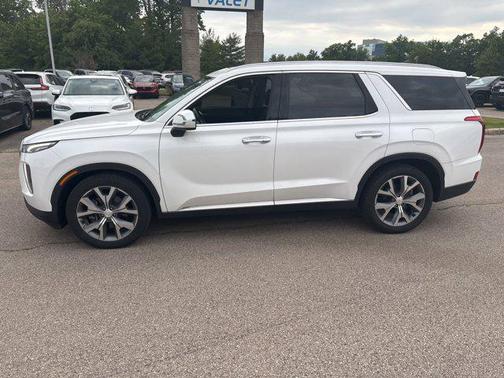 Hyper White 2021 Hyundai PALISADE SEL