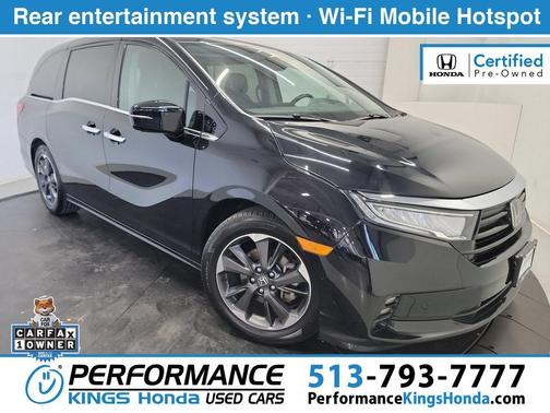 Crystal Black Pearl 2024 Honda Odyssey Elite