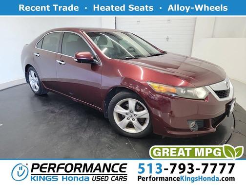Basque Red Pearl 2010 Acura TSX Technology