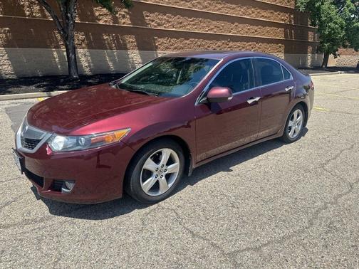 Basque Red Pearl 2010 Acura TSX Technology