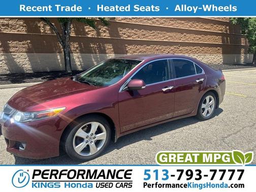 Basque Red Pearl 2010 Acura TSX Technology