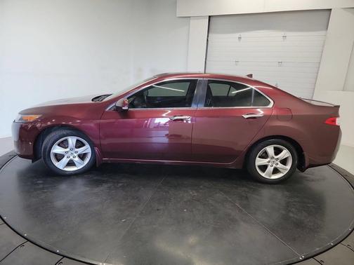 Basque Red Pearl 2010 Acura TSX Technology