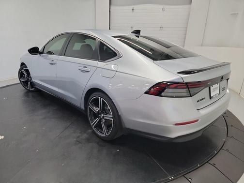 Solar Silver Metallic 2025 Honda Accord Hybrid Sport