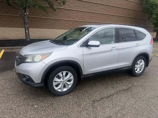 Alabaster Silver Metallic 2013 Honda CR-V EX