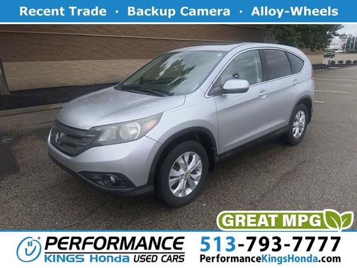 Alabaster Silver Metallic 2013 Honda CR-V EX