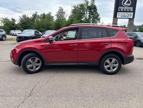 Barcelona Red Metallic 2015 Toyota RAV4 XLE