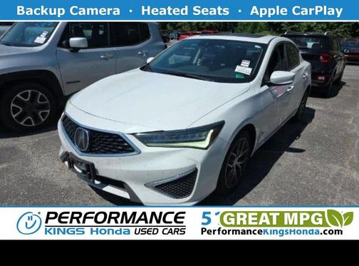 Platinum White Pearl 2020 Acura ILX Premium Package