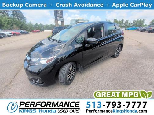 Crystal Black Pearl 2019 Honda Fit EX