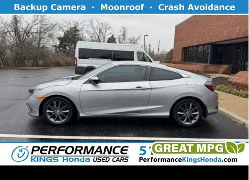 Lunar Silver Metallic 2019 Honda Civic EX