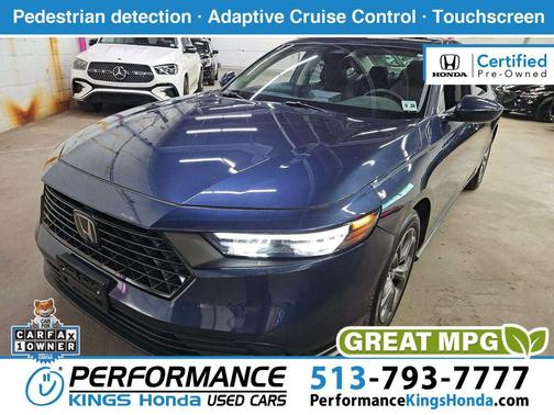 Canyon River Blue Metallic 2023 Honda Accord EX