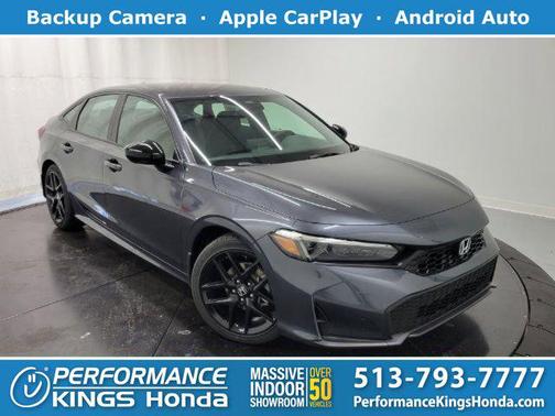 Meteorite Gray Metallic 2026 Honda Civic Sport