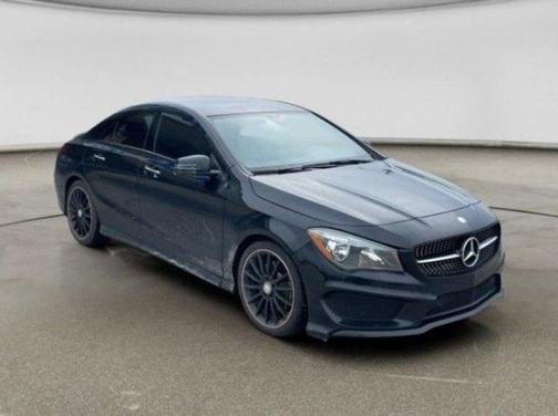 Black 2016 Mercedes-Benz CLA-Class 4MATIC