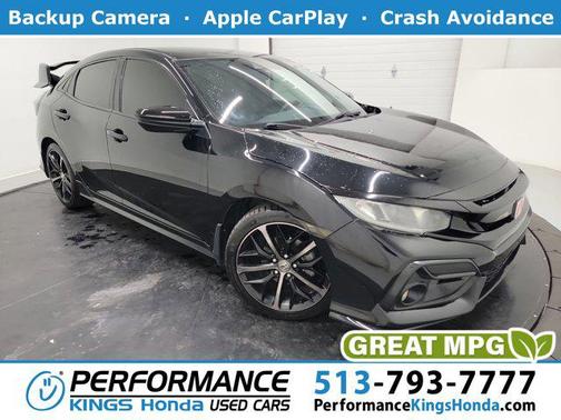 Crystal Black Pearl 2020 Honda Civic Sport